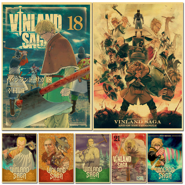 Vinland Saga Anime, Anime Poster Vinland Saga